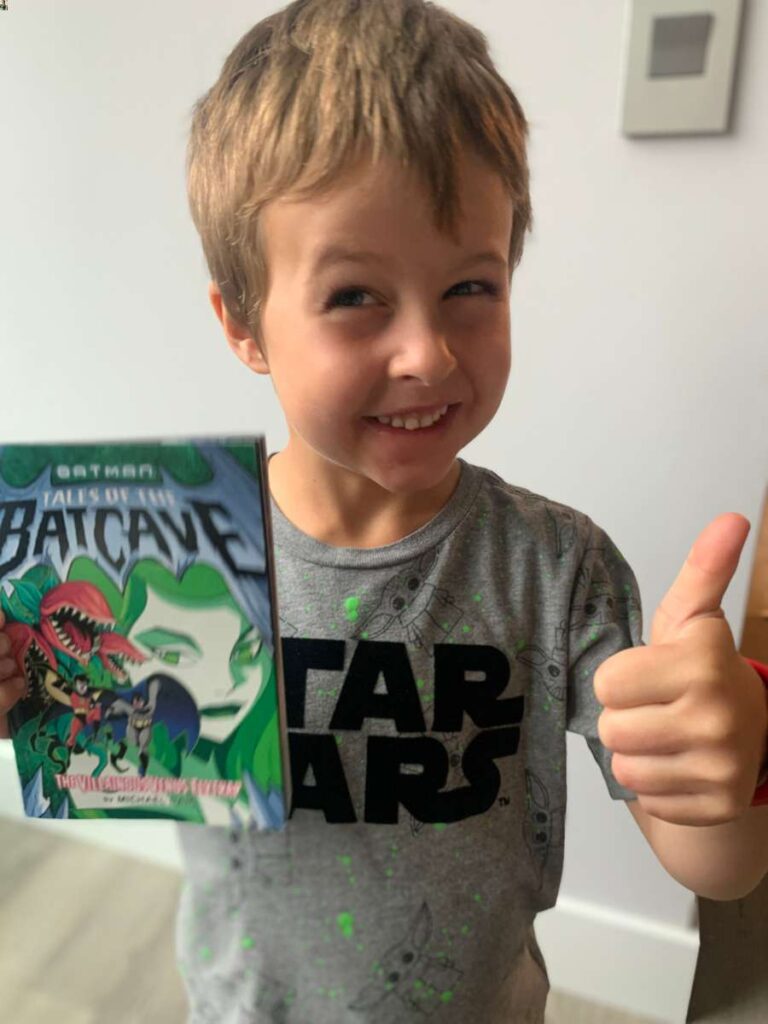 best books for 6 year old boys - The Villainous Venus Flytrap - Batman book